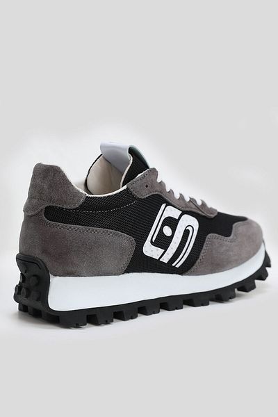 Lufian Arthur Black Men's Leather Sneakers