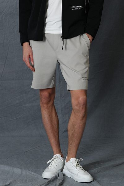 Lufian Back Men's Sweatpants Beige