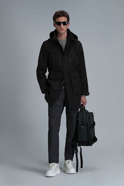 Lufian Roy Men's Coat Black