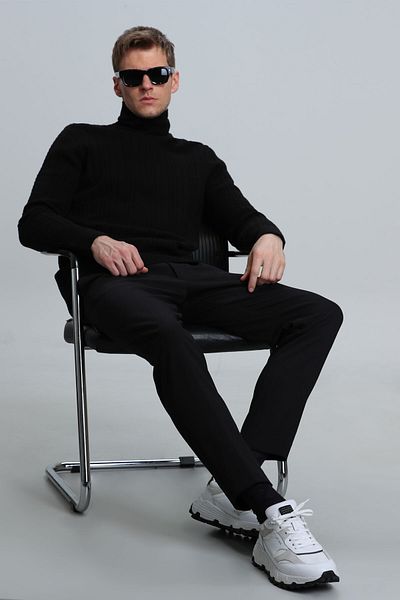 Lufian Tony Men's Sweater Black