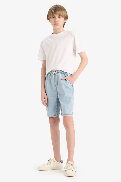 DeFacto Αγόρι Jean Basic ίσιο σορτς B5764A824SM