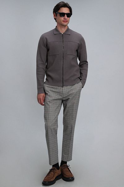 Lufian Cardigan pentru bărbați Noble Mink