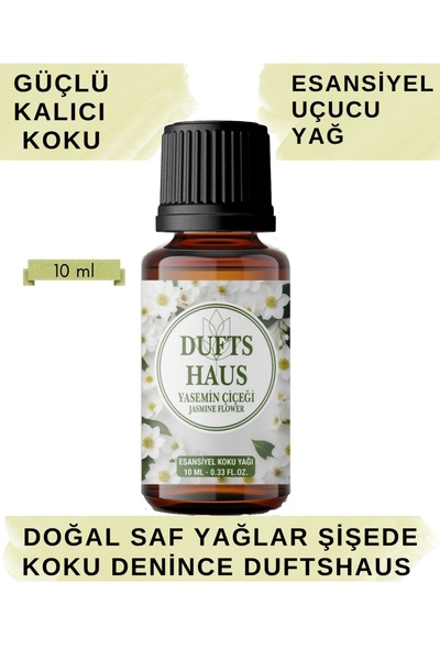 duftshaus Saf Yasemin Esansiyel Uçucu Koku Yağı Difüzör Esansı Buhurdanlık Ya...
