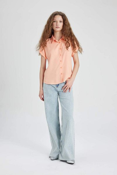 DeFacto Regular Fit Short Sleeve Shirt N7819Az24Sp