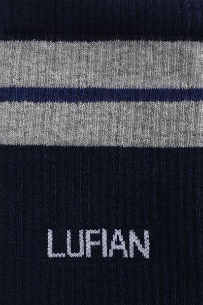 Lufian Duf Men's Socks Navy Blue