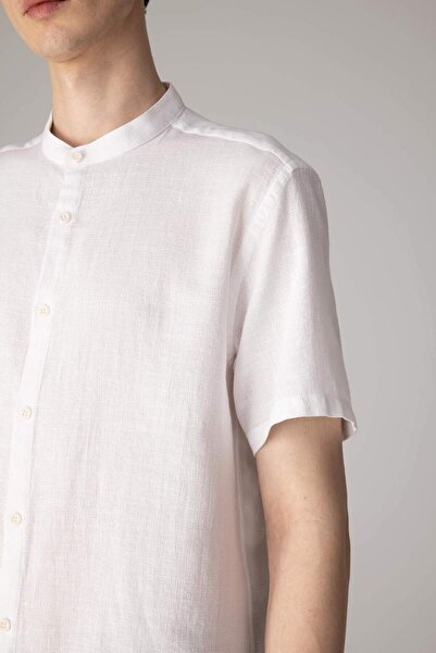 DeFacto Βαμβακερό πουκάμισο με κανονική εφαρμογή Judge Collar - C7660ax24sm