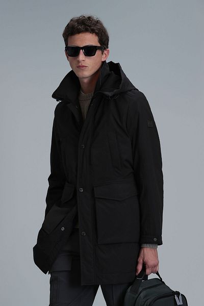 Lufian Roy Men's Coat Black