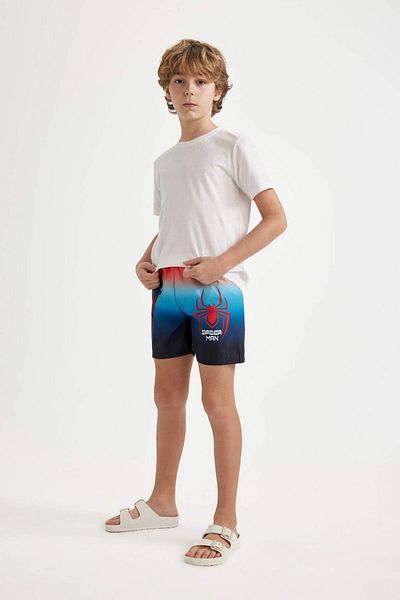 DeFacto Pantaloni scurți de baie Marvel Games Spiderman pentru băieți B7549A824HS