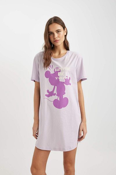 DeFacto Φταίνεις σε ερωτικό Disney Mickey & Minnie κοντομάνικο νυχτικό B6185AX24SP