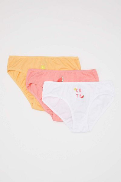 DeFacto Girl's 3-Piece Slip Panties B8806A824SP