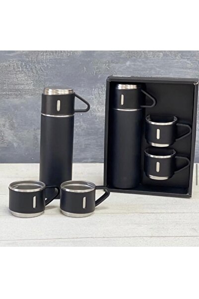 pinkflash 3 Bardakli Termos, Paslanmaz Çelik Termos Vakumlu Çanta Hediyeli Te...
