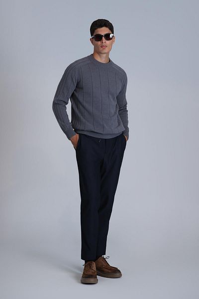 Lufian Men's Gray Light Sweater