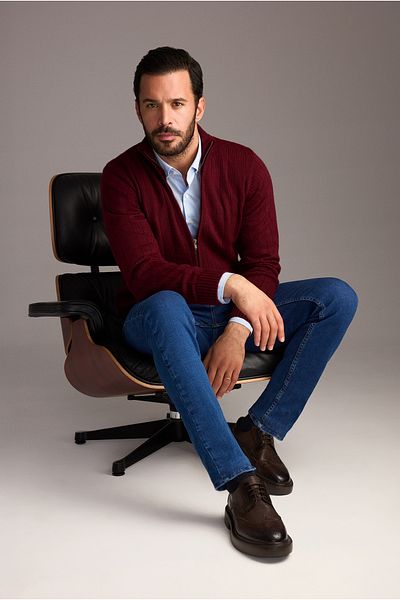 Kiğılı Zippered Knitted Cardigan
