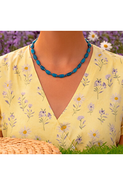 Asteria Elite Agate Evil Eye Protection Peace and Balance Necklace Bracelet Set