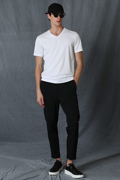 Lufian Tuna Modern Graphic T-Shirt White
