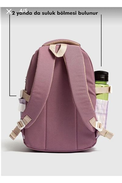 Relaxion Rucsac pentru școală primară alimentată Turcoaz Violet Rlx1320