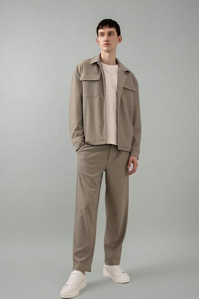 DeFacto All Direction Stretching Tapered Fit Trousers - Straight Leg B6584Ax24Sp