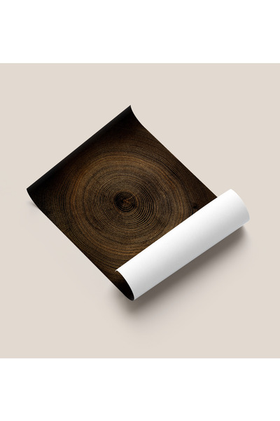 Rosaart Frameless Poster, Digital Printing Abstract, Time's Circles, Living Room Office Living Room Decoration