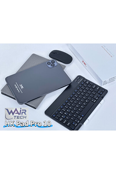 NOMTEKNO HK Pad Pro 10 Tablet 10.1İnç 4GBRAM 32GB DEPOLAMA 1TB YÜKSELTILEBILIR 5G Android 8000mAh