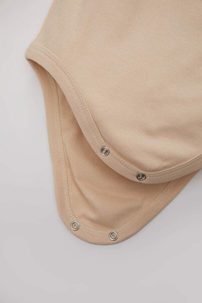 DeFacto Holčička novorozeně obálka s límečkem se vzorem 2dílné tělo s dlouhým rukávem na patentky C1600A524SP