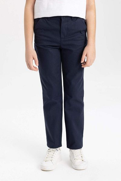 DeFacto Boy's Standard Leg Linen Look Trousers B6707A824Sp