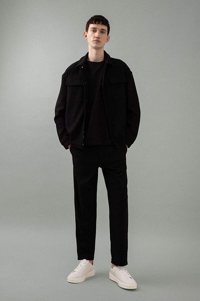 DeFacto All Direction Stretching Tapered Fit Trousers - Straight Leg B6584Ax24Sp