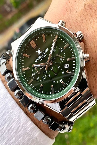 Daniel Klein Men's Wrist Watch and Bracelet Gift Brand