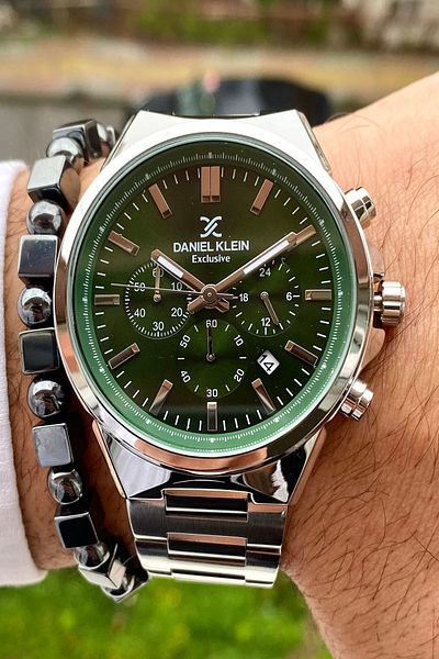 Daniel Klein Men's Wrist Watch and Bracelet Gift Brand