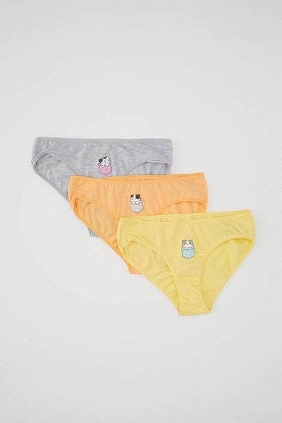 DeFacto Girl's 3-Piece Slip Panties B8377A824Sp
