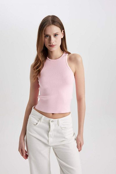 DeFacto Halter Collar Knitwear Athlete - C3147Ax24Sp