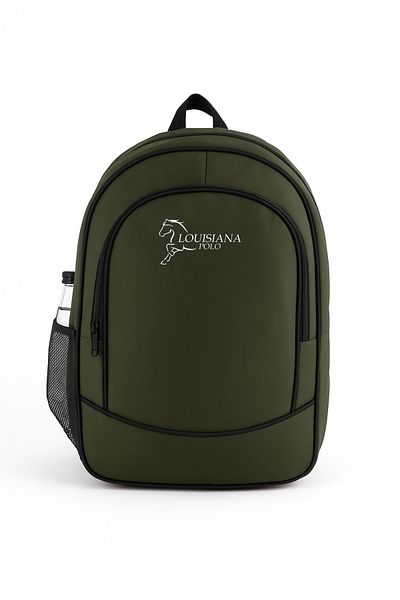 louisiana polo Rucsac școlar cu 3 compartimente Kaki 2450