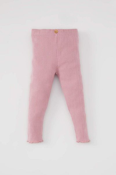 DeFacto Leggings de bază pentru fetiță, cu picioare drepte, cu șnur Z4676A224SP