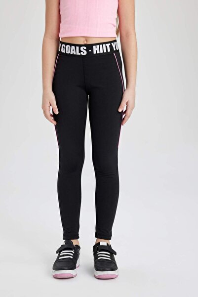 DeFacto Girl's Printed Long Leggings C0312A824Sm
