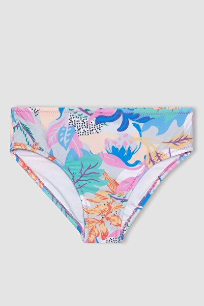 DeFacto Kız Çocuk Desenli Bikini Takımı C0328A824SM