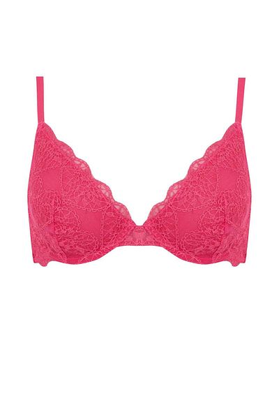 DeFacto Fall in Love Lace Detailed Cupless Padless Underwire Bra B3603Ax24Sp