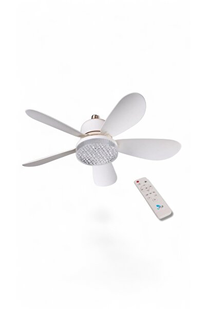 RBR Sessiz Fanlı LED Ampul – Tavan Vantilatörü- E27 Duy, Serinletici Fan Özelliği