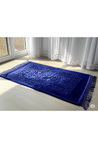 simply line Lüks Kalın Yumuşak seccade Peluş Kaymaz Taban Özellikli Hediyelik...