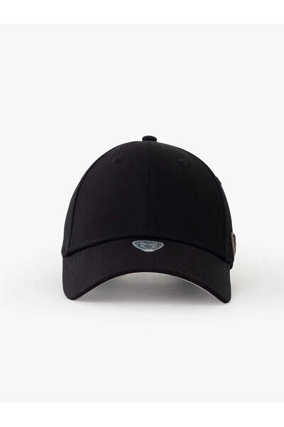 RustandRich Black Baseball Cap - Women's and Men'S, Timeless Collection Basic