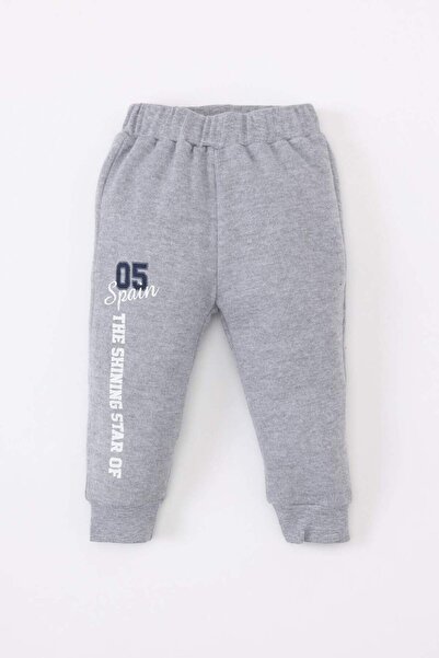 DeFacto Baby Boy Printed Thessaloniki Fabric Sweathirt Tracksuit 2 Piece Set B3179A524Sp