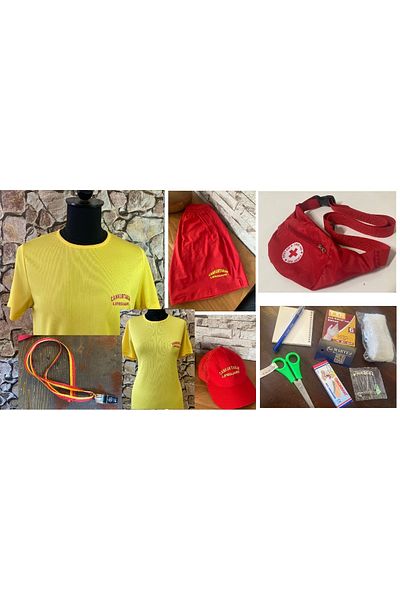 MARTEN Set-11 First Aid Belt Bag (Full Inside) Cankurtaran T-Shirt Set