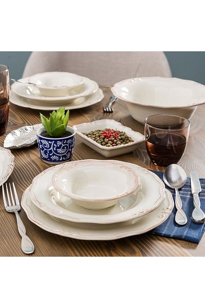 Mudo Home Round Ecru Bowl