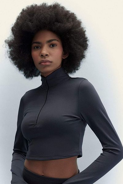 DeFacto Slim Fit sportovní Tücher s dlouhým rukávem na zip W0343az24sp