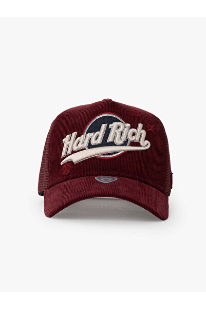 RustandRich Burgundy Trucker Hat - Men's and Women's Hard Collection Rich