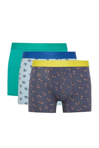 DeFacto Men's Boxers and Underpants B7964Ax/Be107 Lt.Blue - Comfortable Design