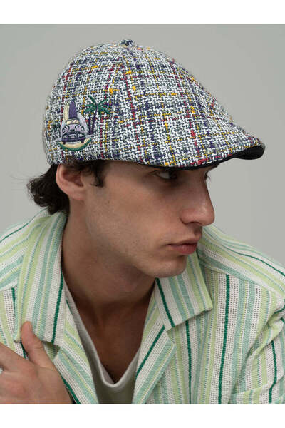 RustandRich Γυναικεία Ανδρικά Λευκά Καπέλα Συλλογή City's - Havana - Casket