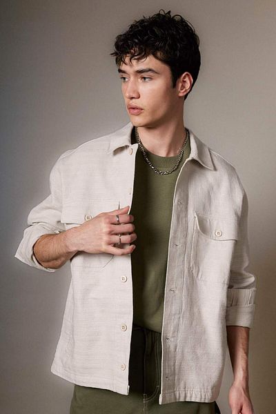 DeFacto 100% Cotton Relax Fit Cotton Basic Plain Long Sleeve Shirt B3669Ax24Sp