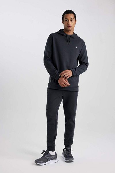 DeFacto Pantaloni de sport subțiri DeFactoFit Jogger Fit standard Buzunar dublu Flexibil picior elastic B4373AX24SP