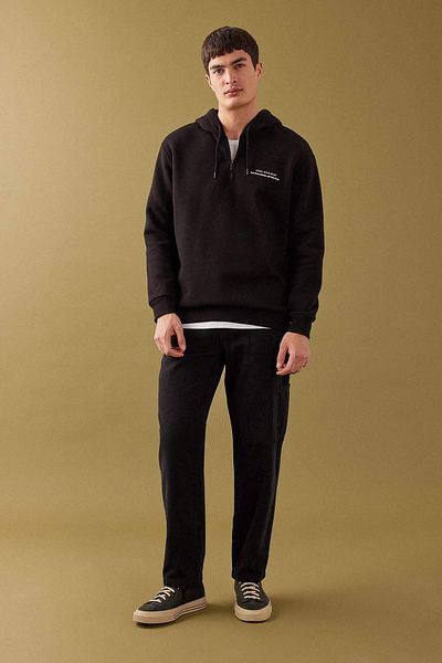 DeFacto Summer Canvas Trousers Straight Fit Regular Fit B2156Ax24Sp