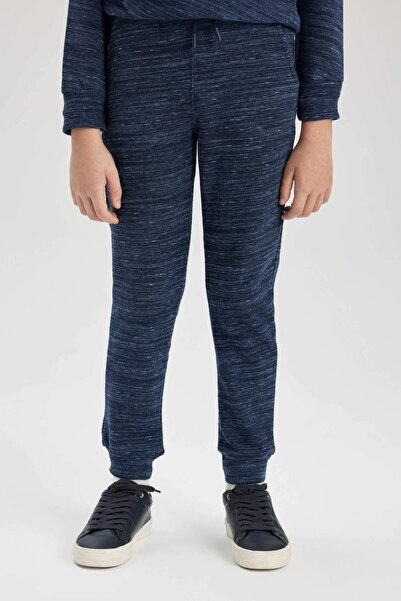 DeFacto Erkek Çocuk Beli Bağcıklı Lastikli Paça Cepli Jogger Eşofman Altı B8915A823CW