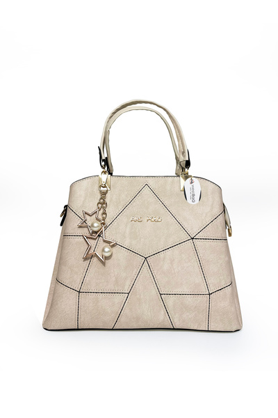 westbag Kadın Bej Butterfly El Ve Omuz Çantası Kol Çantası Charm Detaylı